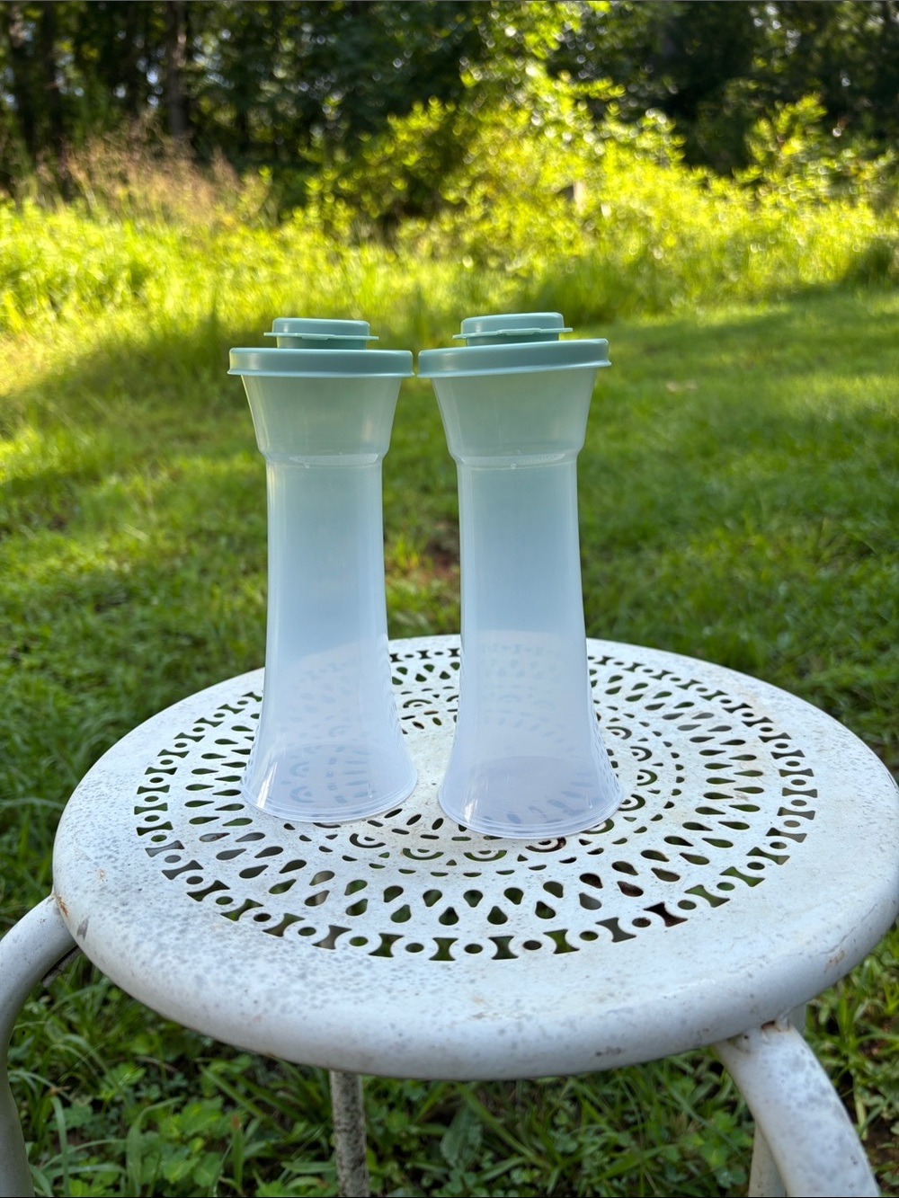 Tupperware Salt and Pepper Shakers (big size)